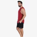 YesEco Men's Burgundy Athleisure