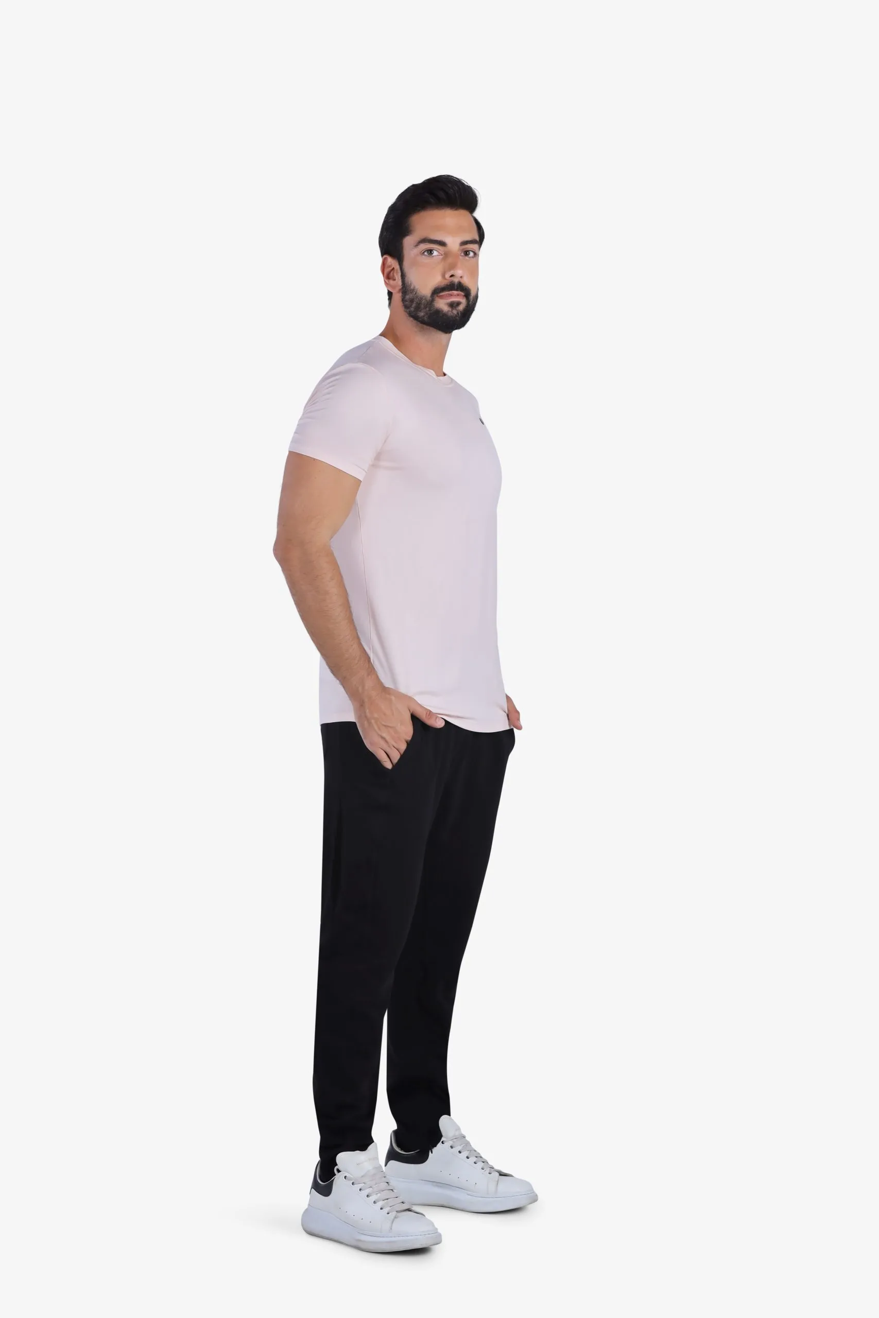 Mens pink athleisure