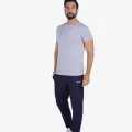 YesEco-1571-1-scaled YesEco Men's Blue Track Pants | Stylish, Soft, Stretchable | Sustainable Fabric: 95% Bamboo Viscose, 5% Spandex (Only Pant)